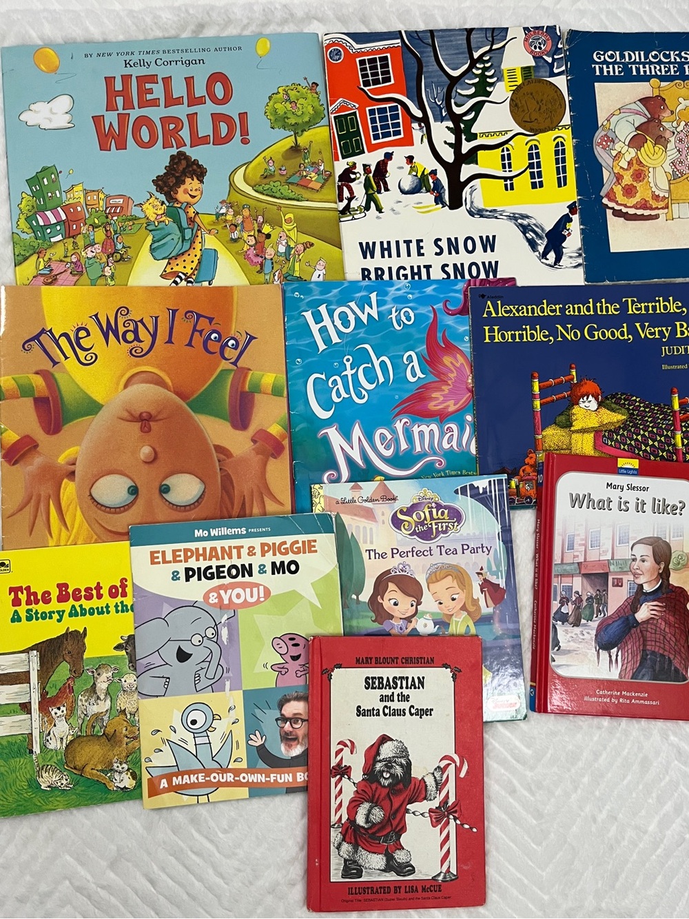 Children's Picture Book Bundle books How to catch a mermaid Alexander and the